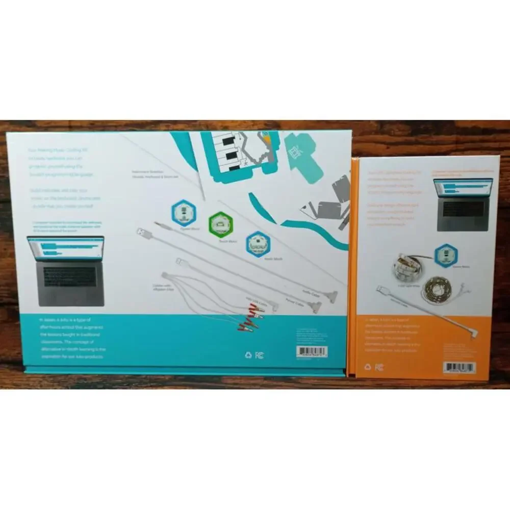 Juku Making Music Coding Kit‎ & LED Lightshow Coding Kit STEAM Educational Toys